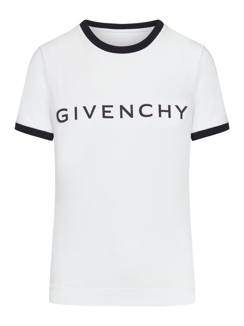 GIVENCHY Archetype 슬림 티셔츠 in 코튼