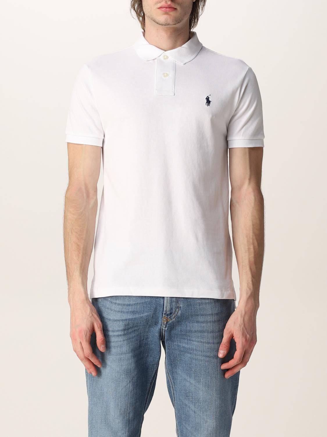 폴로 ralph lauren 코튼 폴로 셔츠 위드 로고
