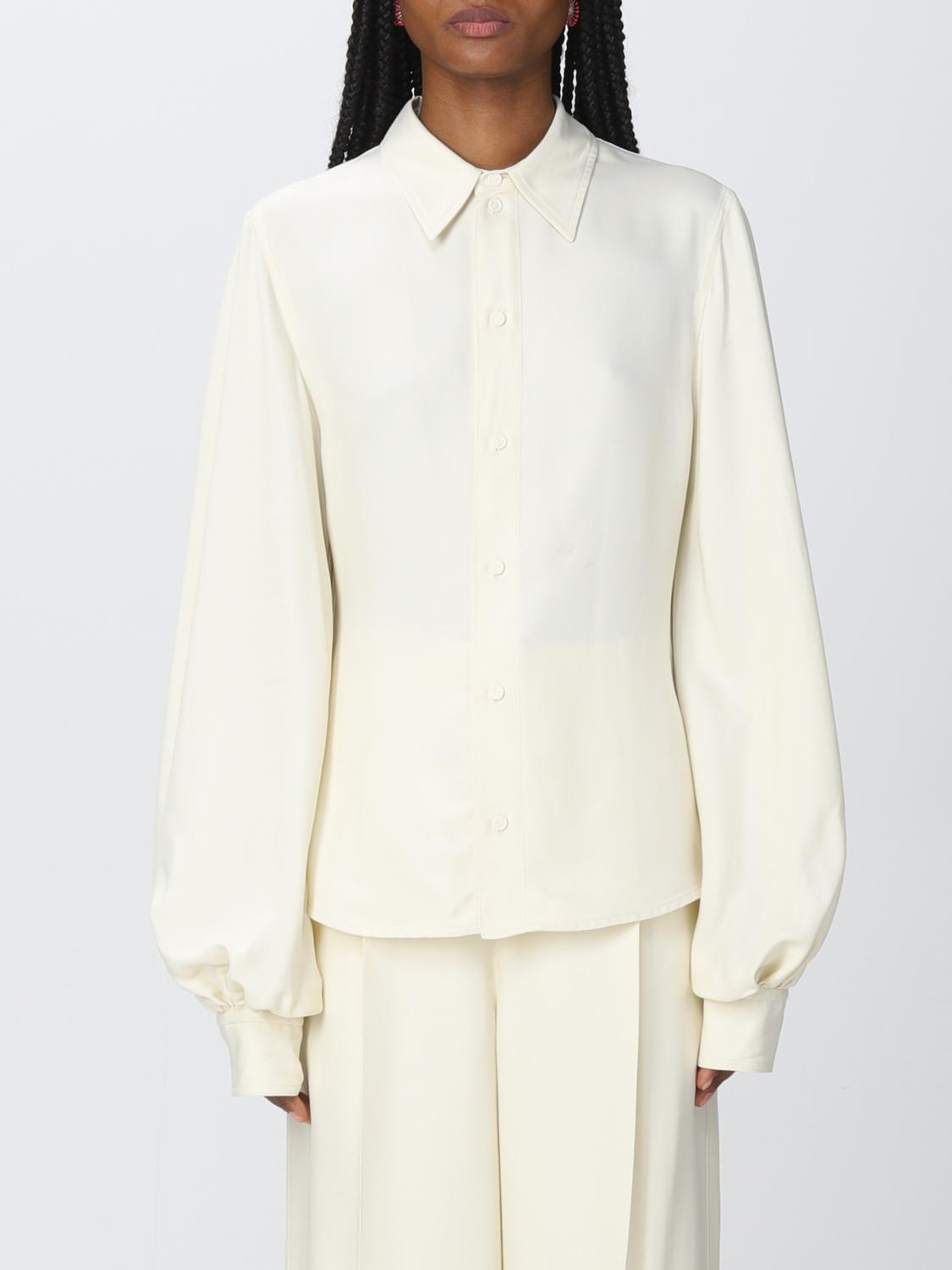 Bottega veneta 실크 셔츠