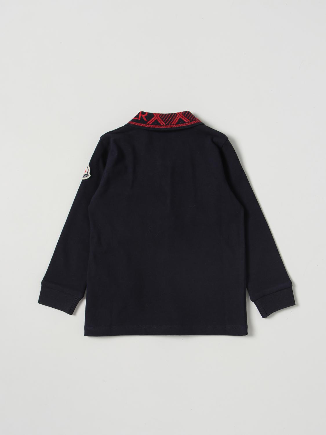 Moncler 코튼 폴로 셔츠 위드 로고