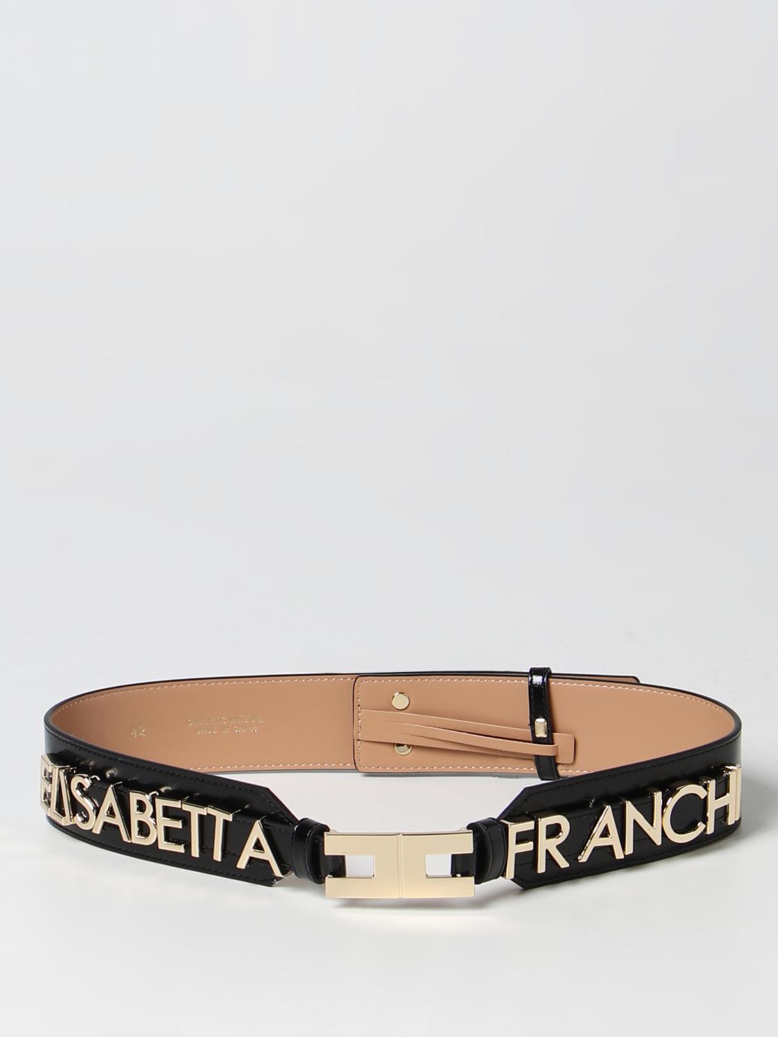 Elisabetta franchi 벨트 in synthetic 레더