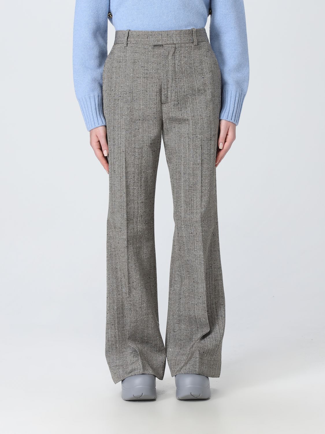 Bottega veneta 팬츠 in 실크 and 비스코스