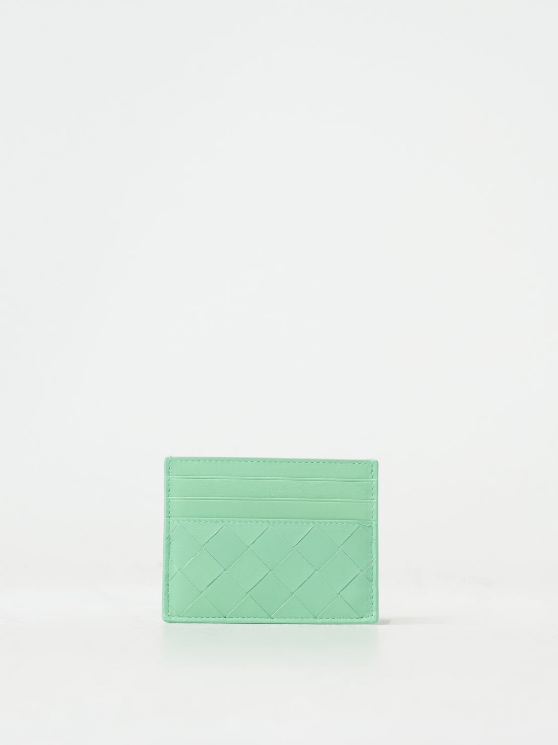 Bottega veneta credit 카드 홀더 in 우븐 나파