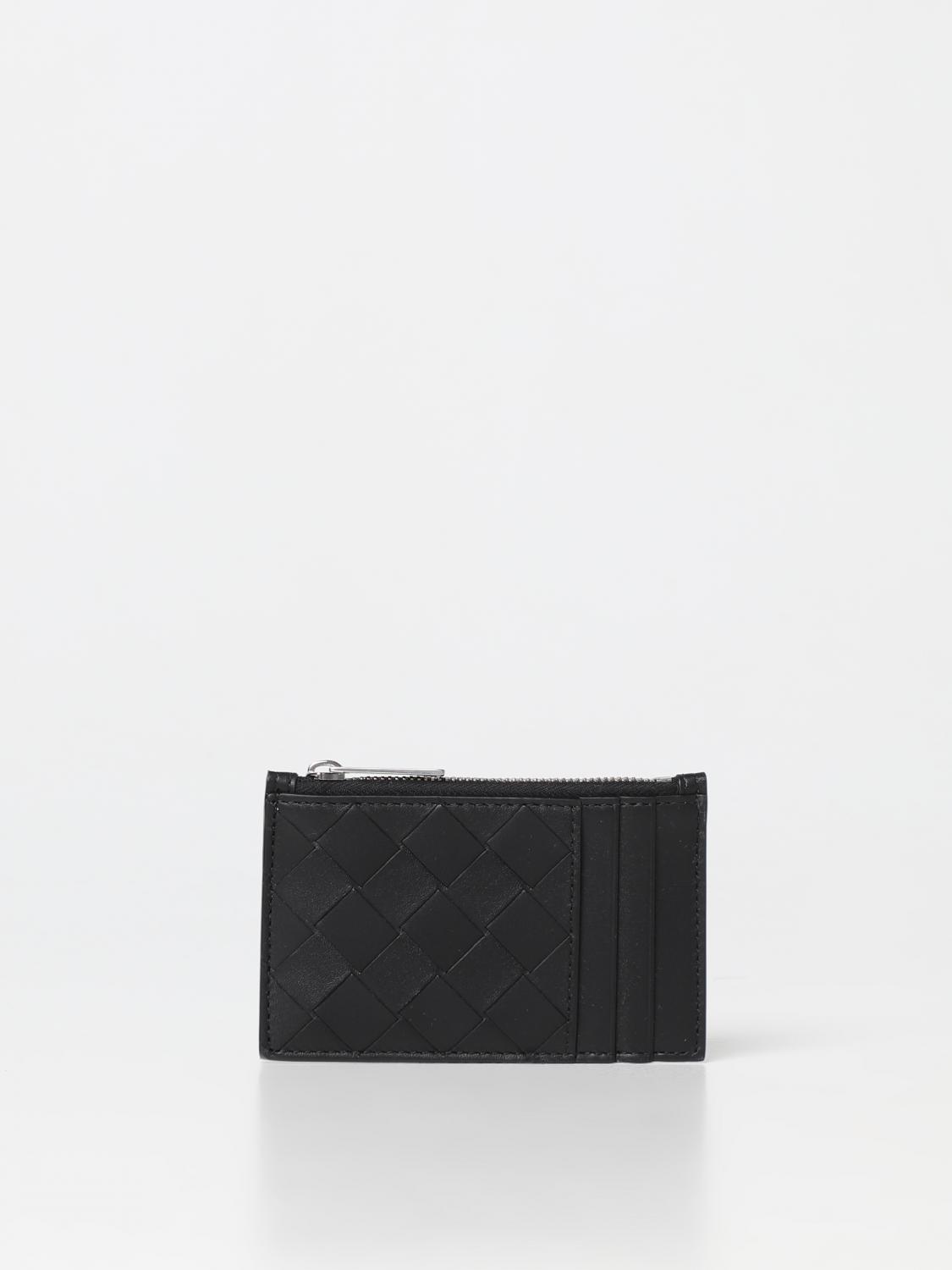 Bottega veneta credit 카드 홀더 in 우븐 나파