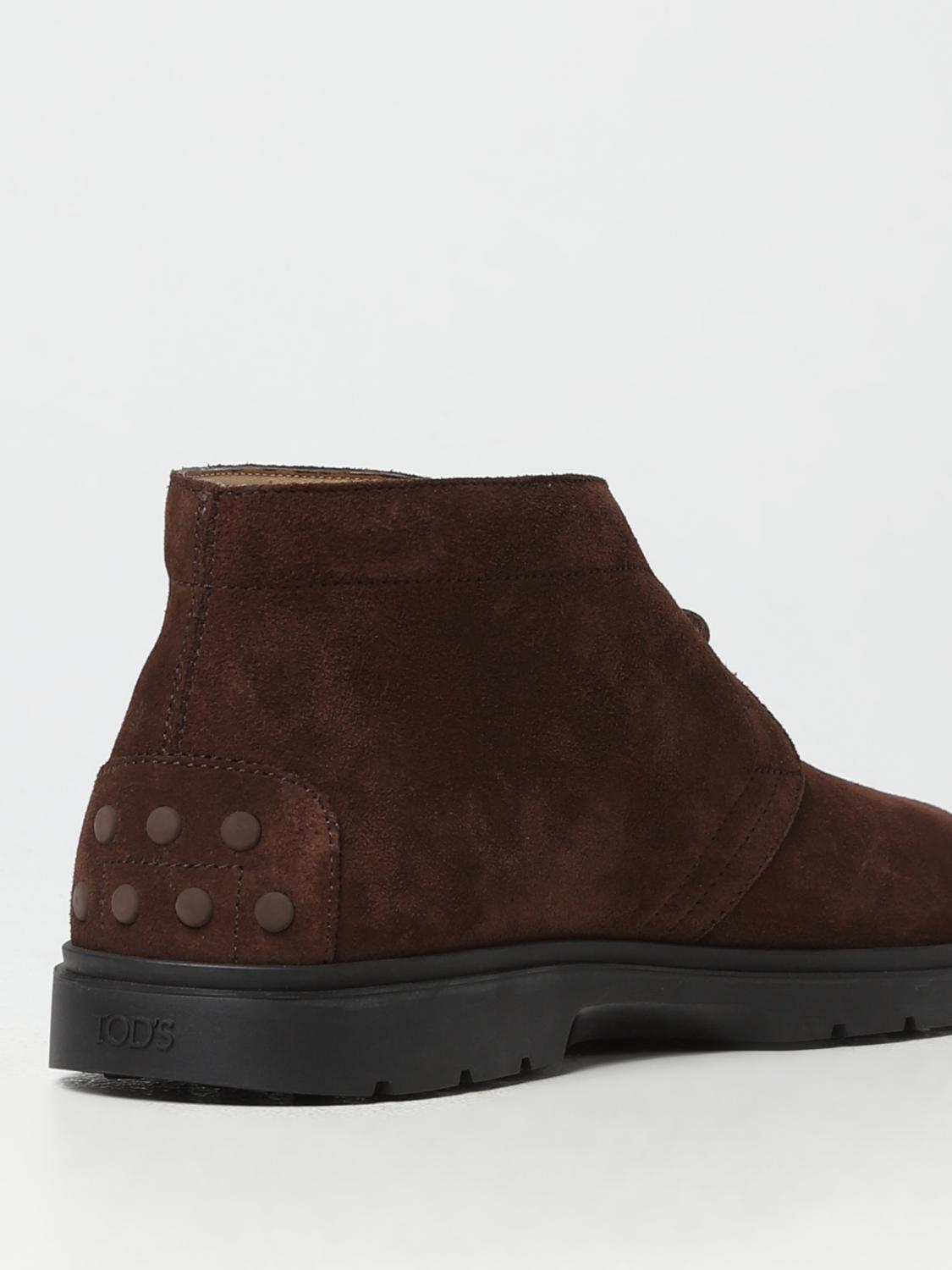 Tods 스웨이드 앵클 부츠