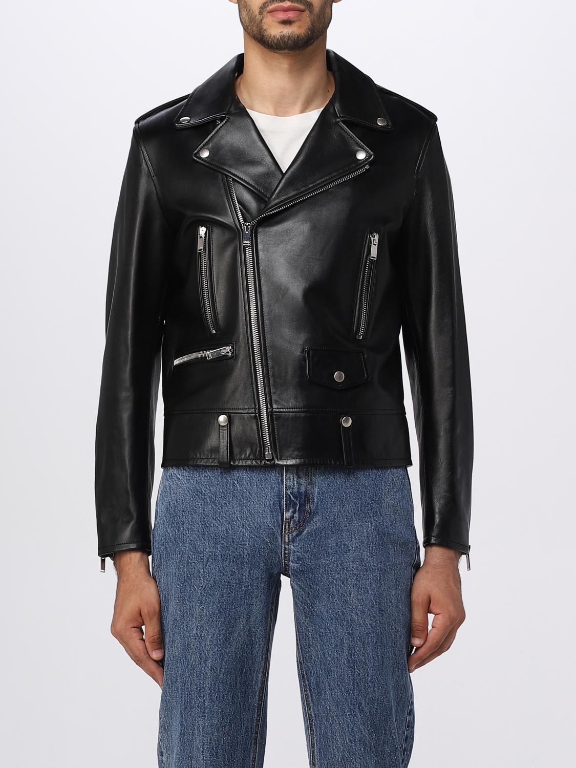 Saint laurent 레더 자켓