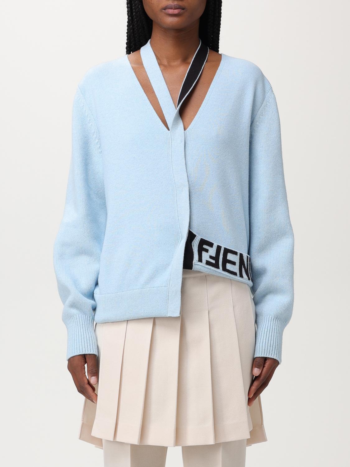 Fendi 울 and 캐시미어 가디건