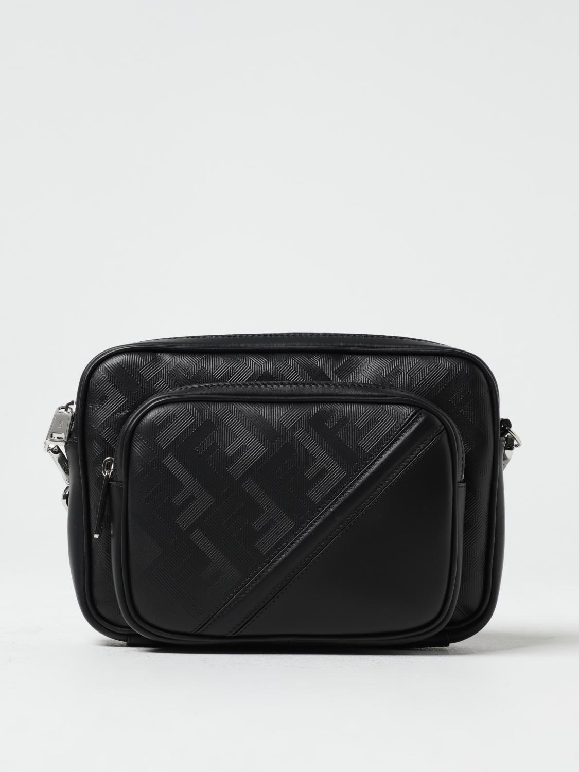 Fendi 카메라 케이스 duo shadow 다이애그널 fendi 백 in 레더