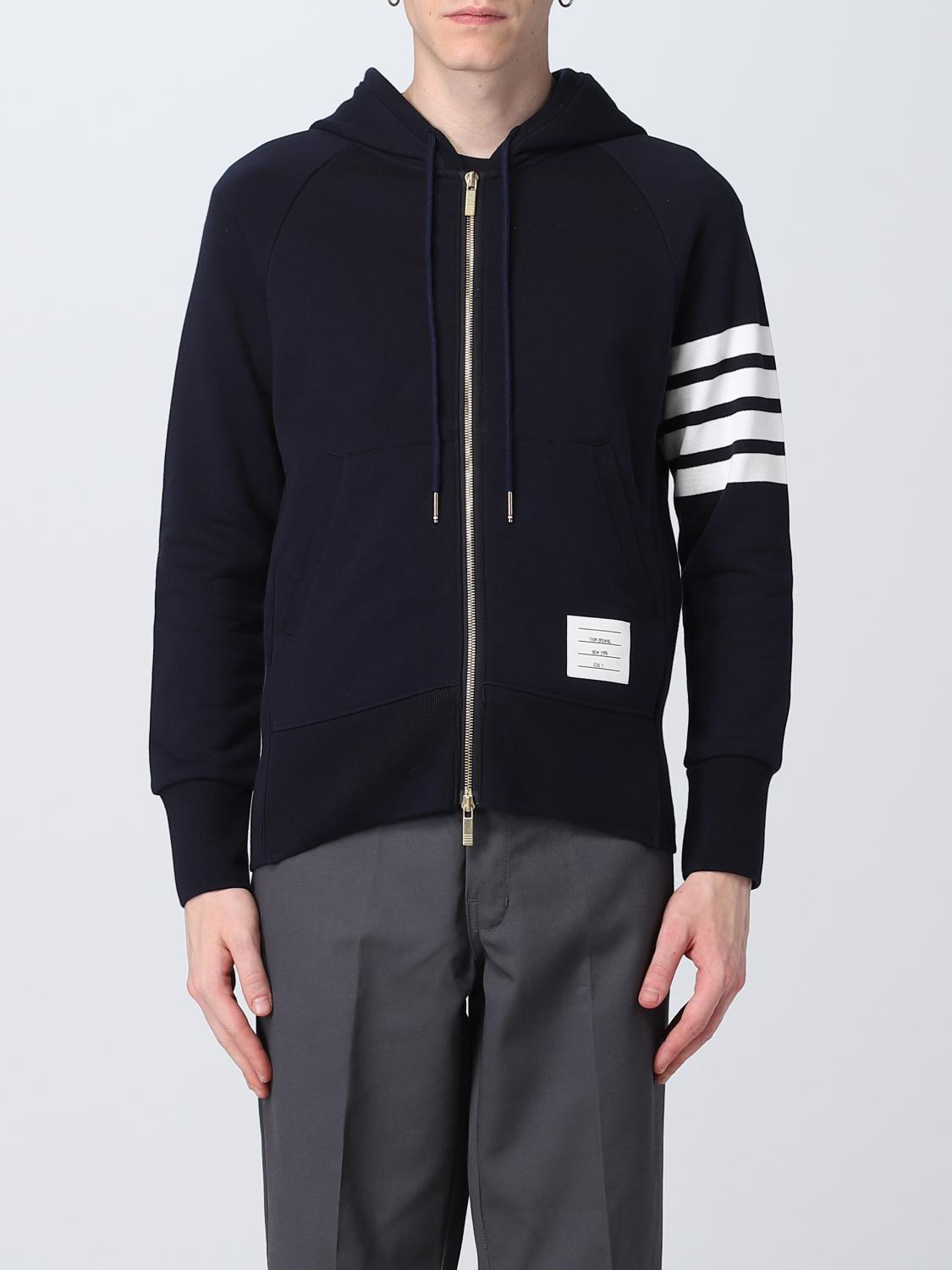 Thom browne 코튼 스웨트 셔츠