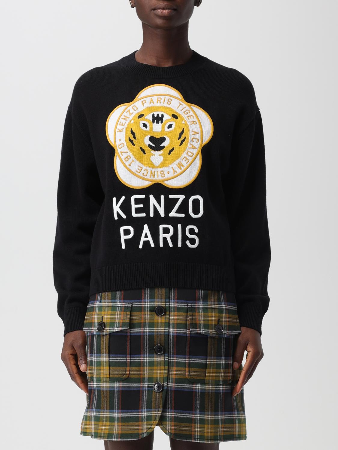 Kenzo 스웨터 in 울 and 코튼