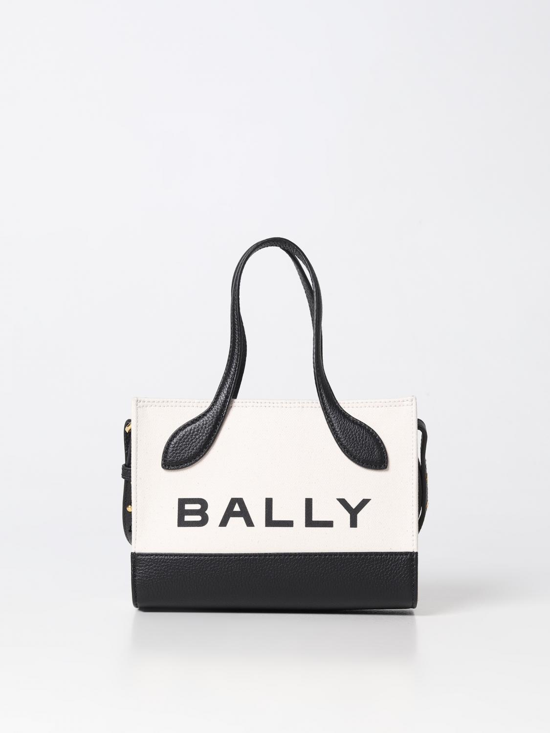 Bally 백 in 캔버스 and 레더