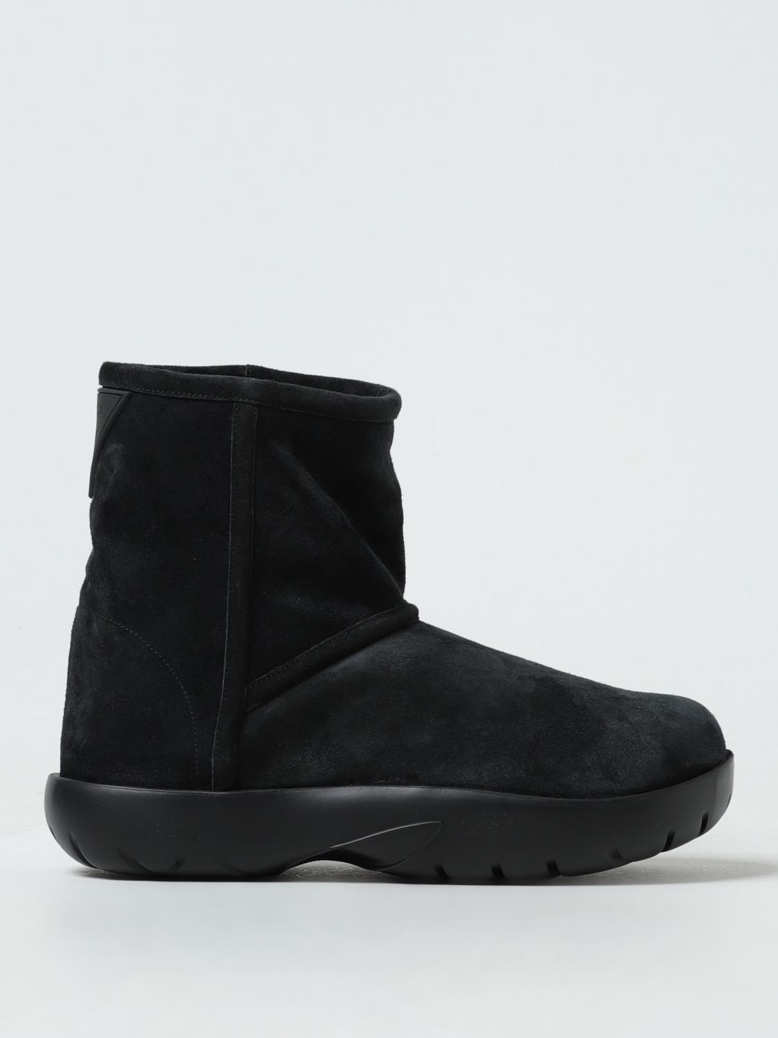 Bottega veneta 스냅 앵클 부츠 in 스웨이드