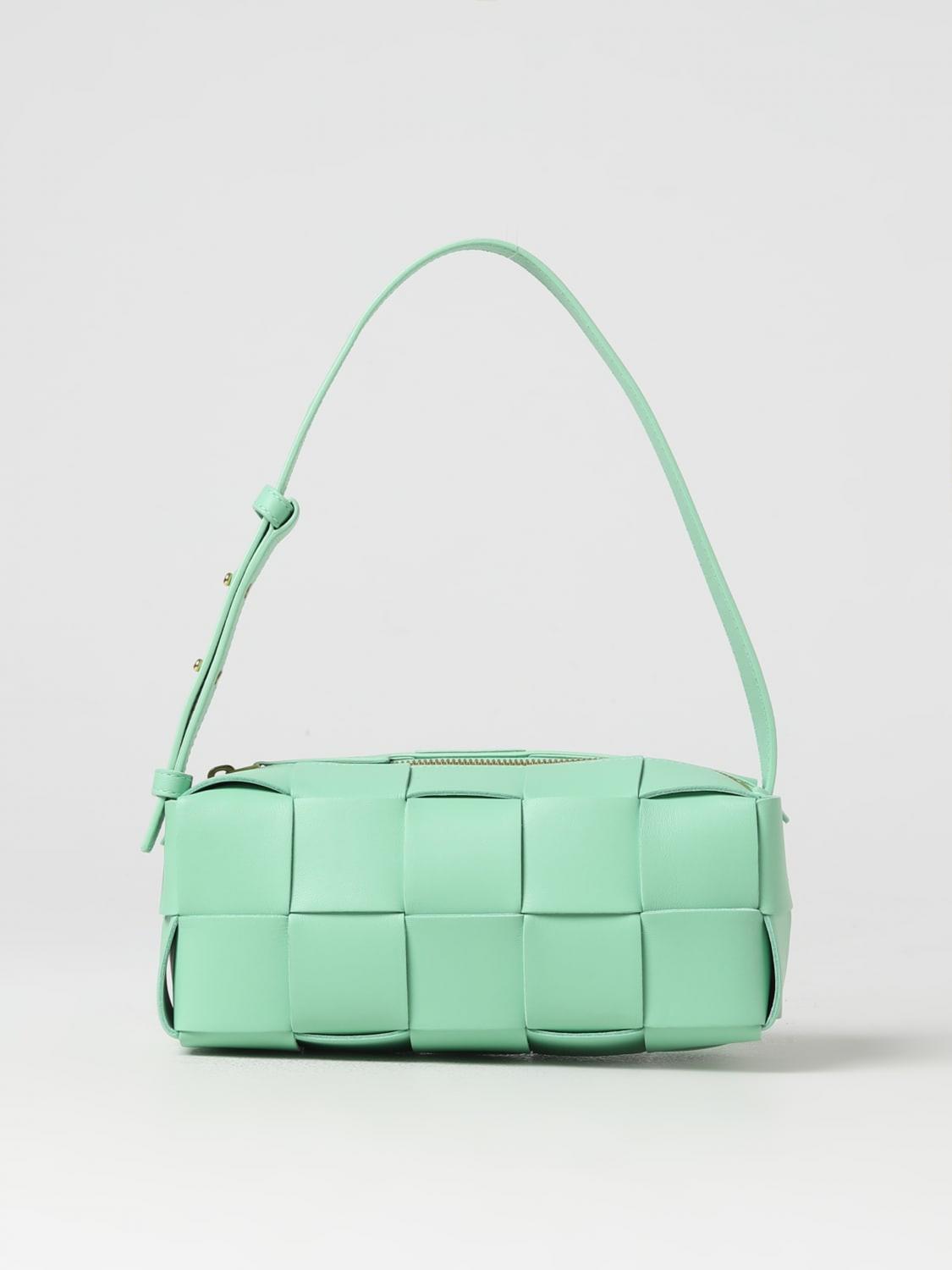Bottega veneta 브릭 카세트 백 in 우븐 레더
