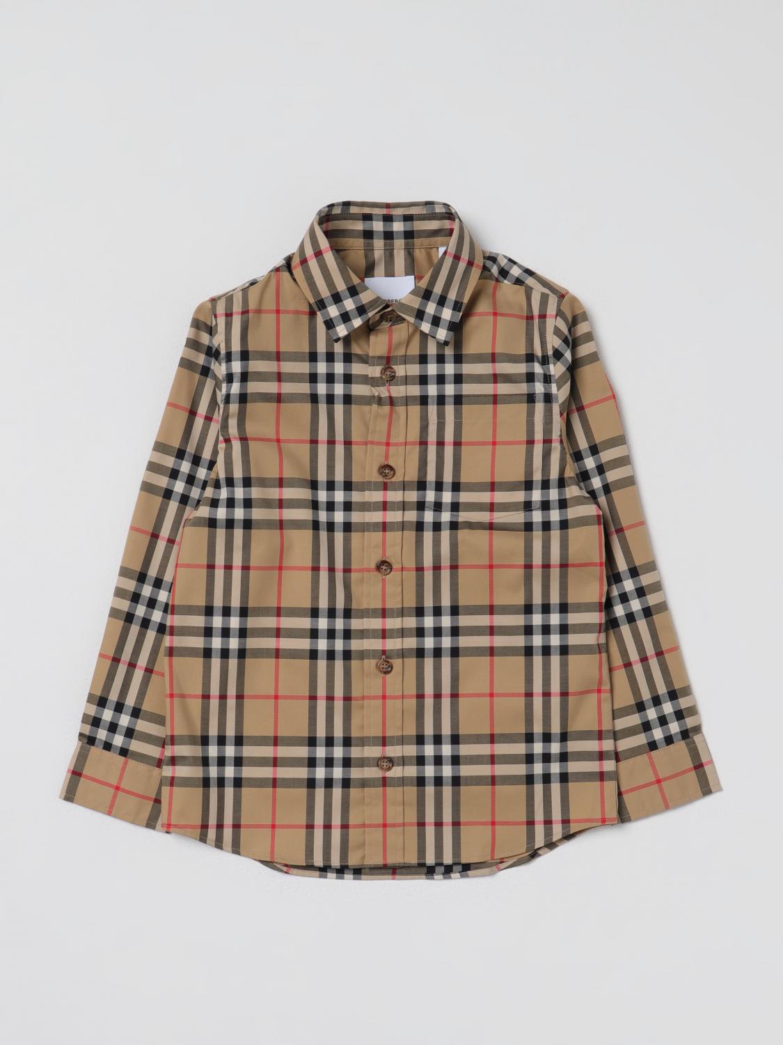 Burberry kids kids 셔츠