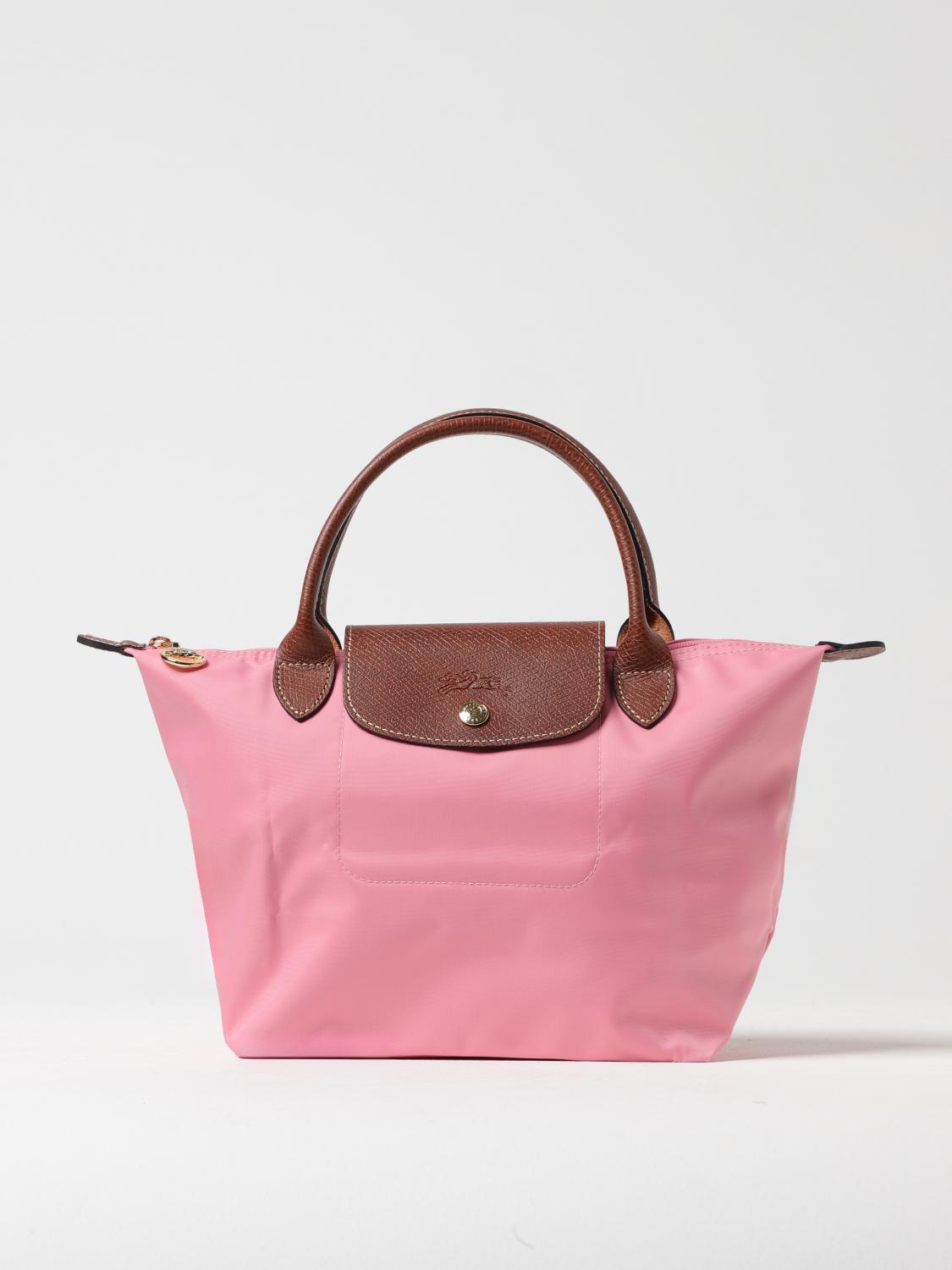 Longchamp le pliage 오리지널 s 백 in 나일론 and grained 레더