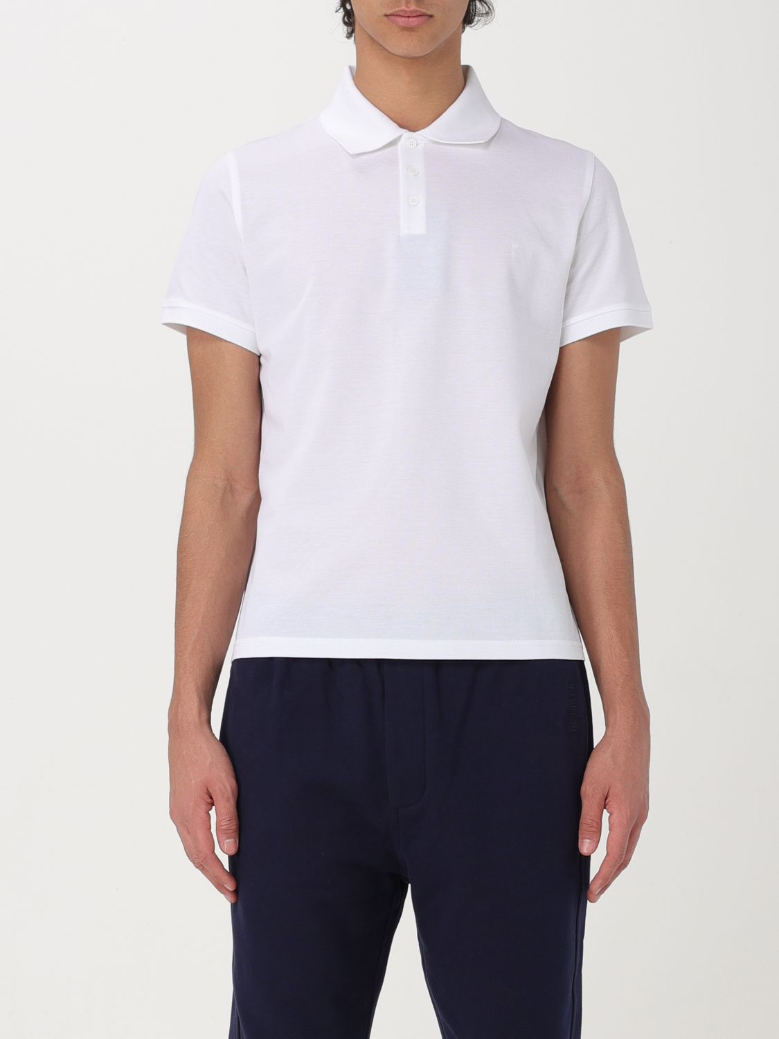 Mens 폴로 셔츠 Saint Laurent