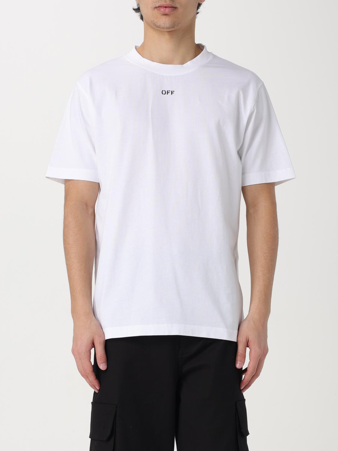 Mens 티셔츠 Offwhite