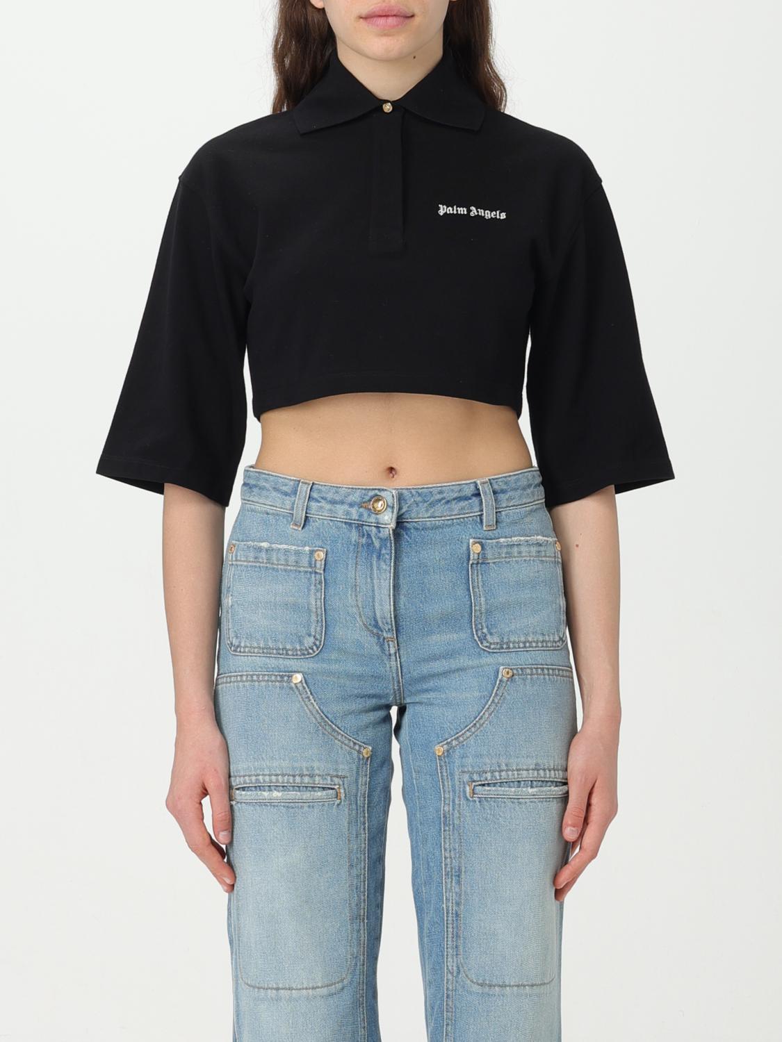 Womans 폴로 셔츠 Palm Angels