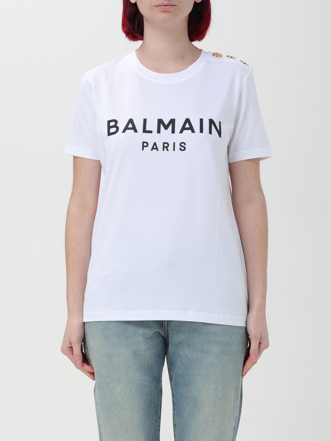 Womans 티셔츠 Balmain