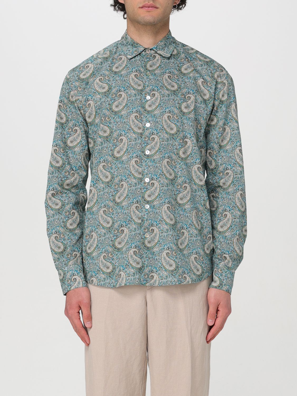 Mens 셔츠 Mc2 Saint Barth