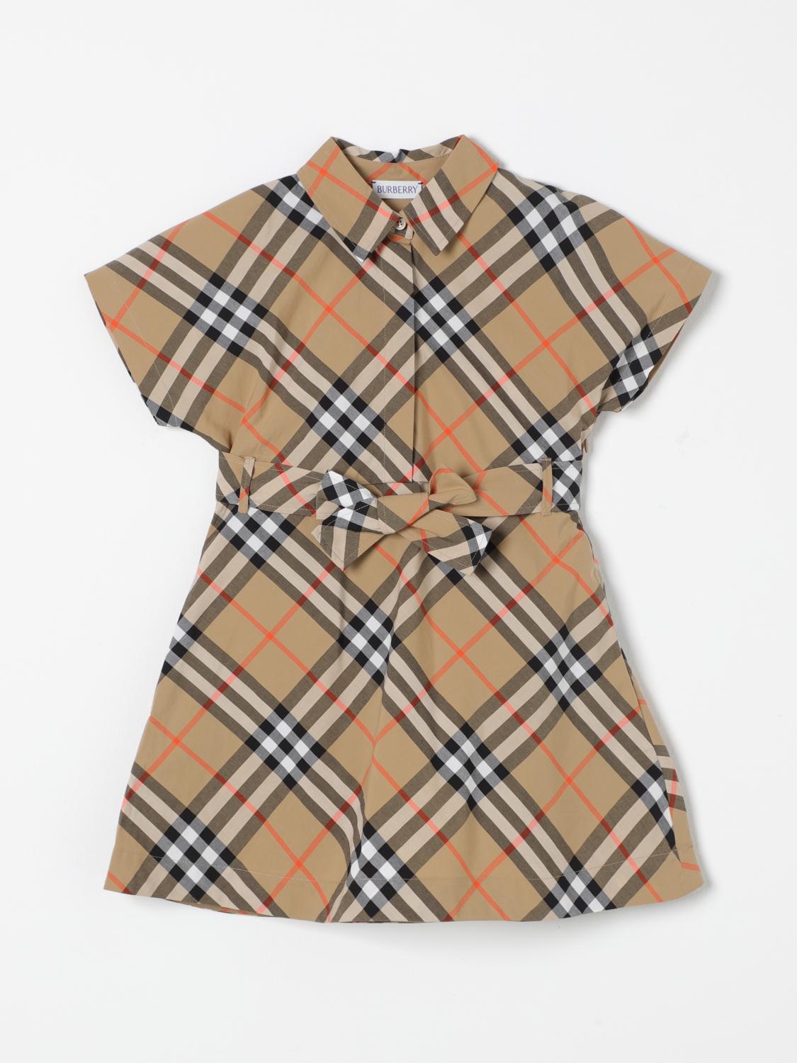 Little Girls 드레스 Burberry