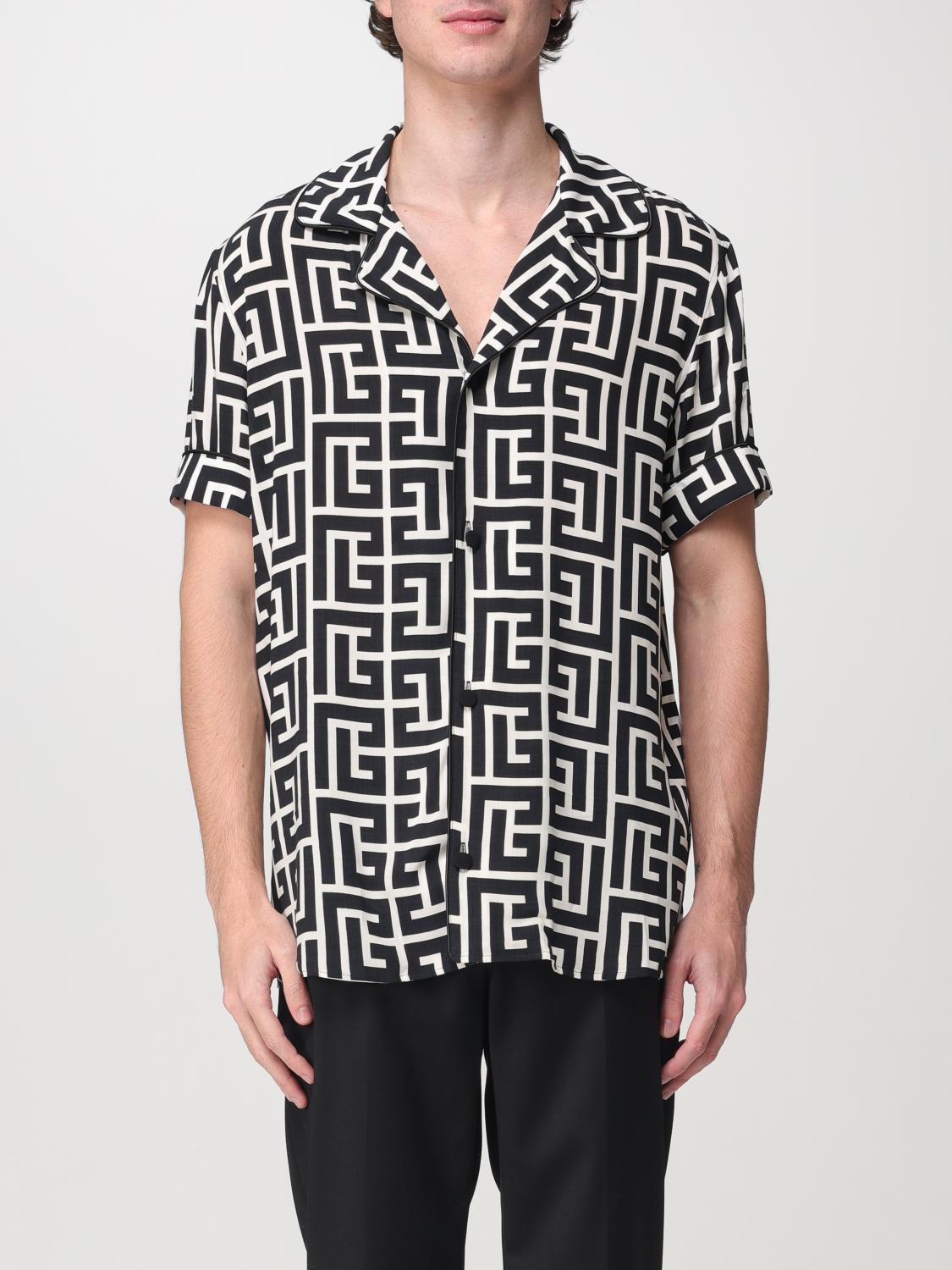 Mens 셔츠 Balmain