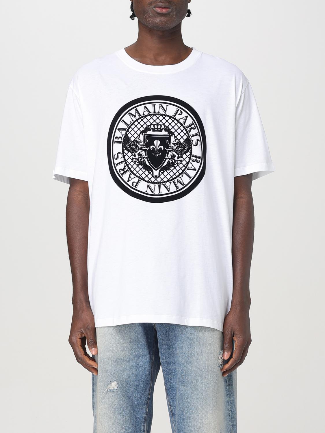 Mens 티셔츠 Balmain