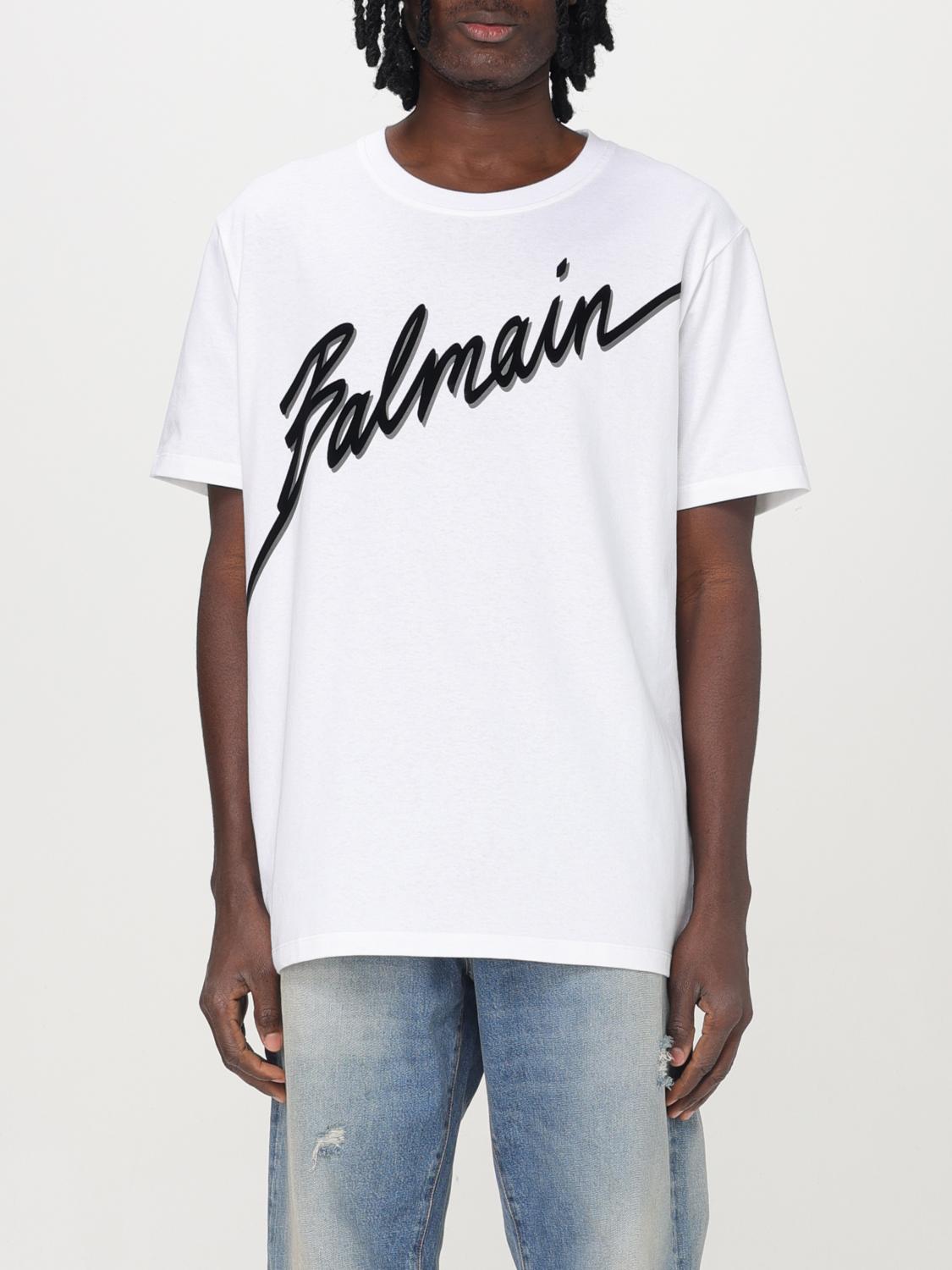Mens 티셔츠 Balmain