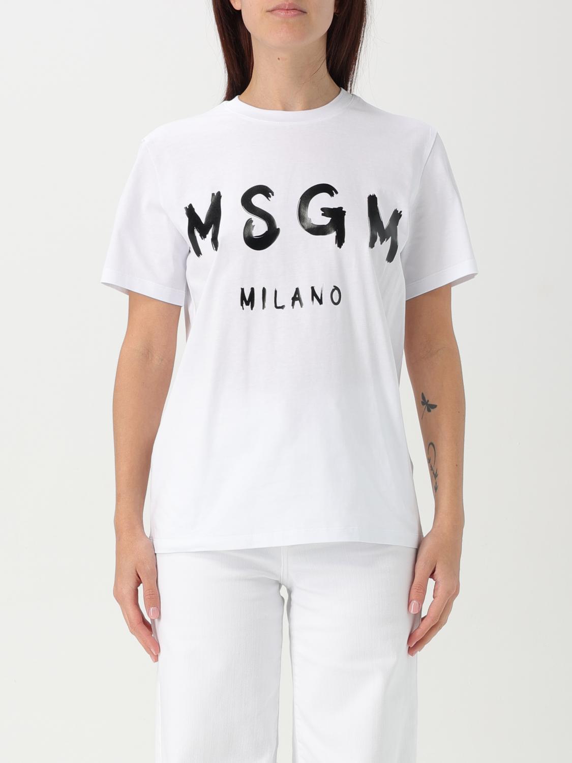 Womans 티셔츠 Msgm