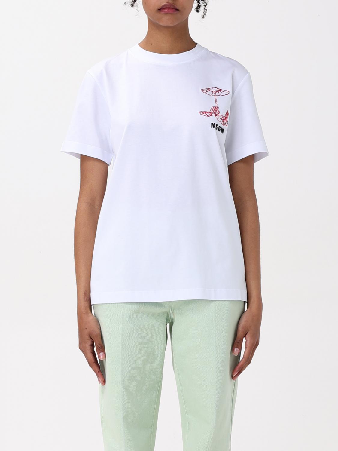 Womans 티셔츠 Msgm