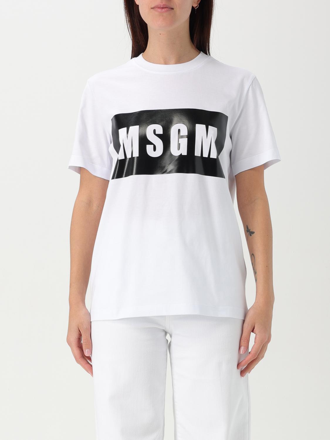 Womans 티셔츠 Msgm