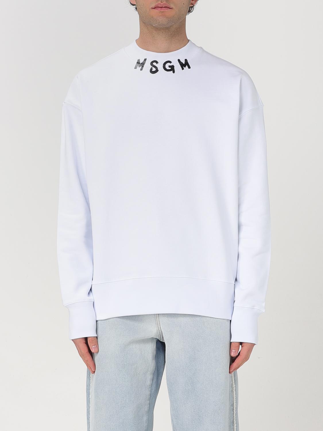 Mens 스웨트 셔츠 Msgm