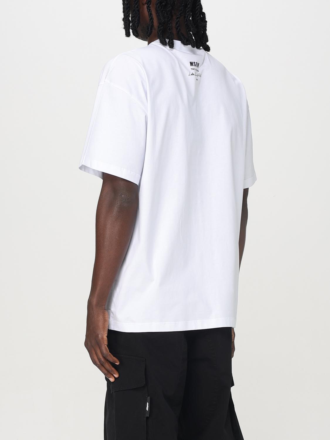 Mens 티셔츠 Msgm