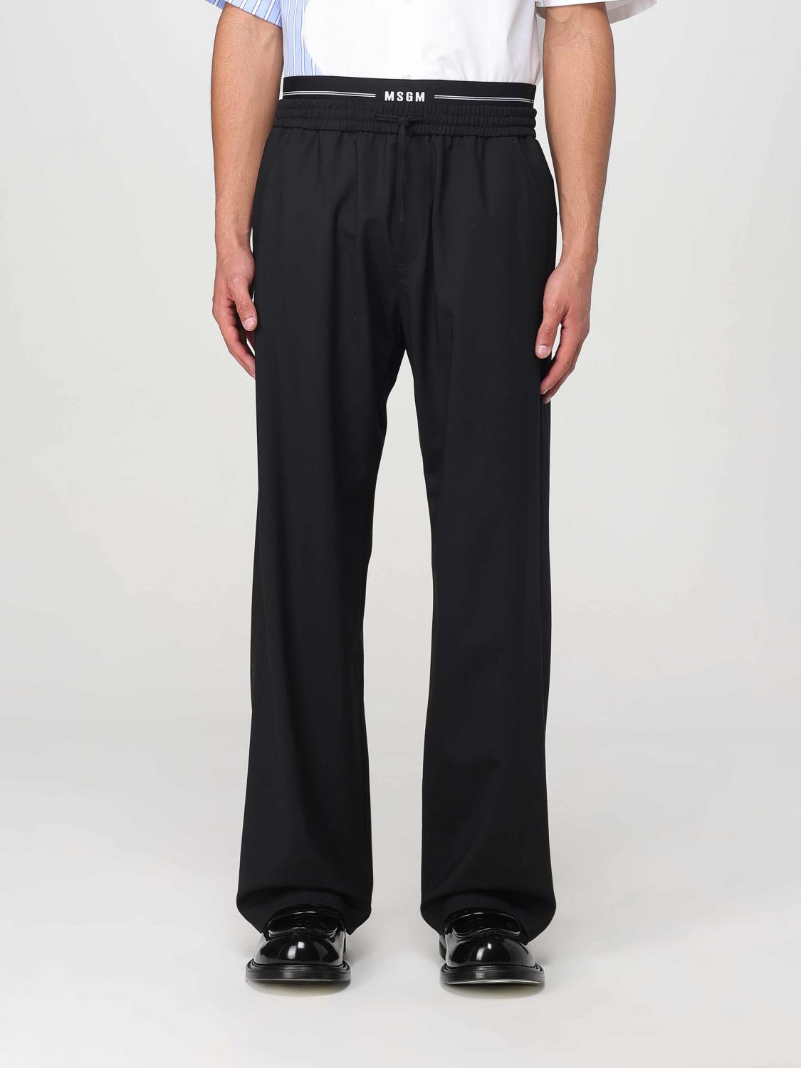 Mens 팬츠 Msgm