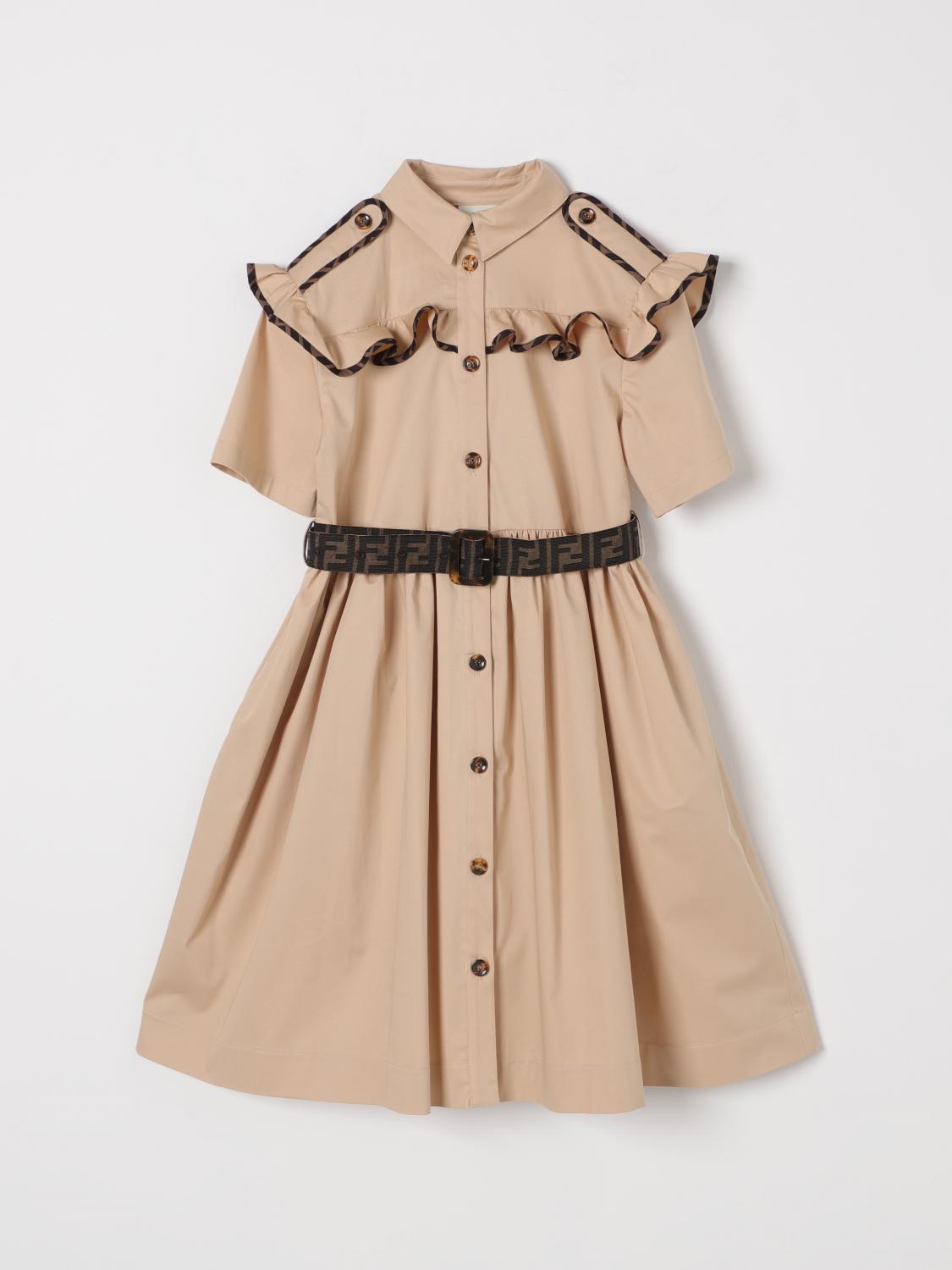 Little Girls 드레스 Fendi