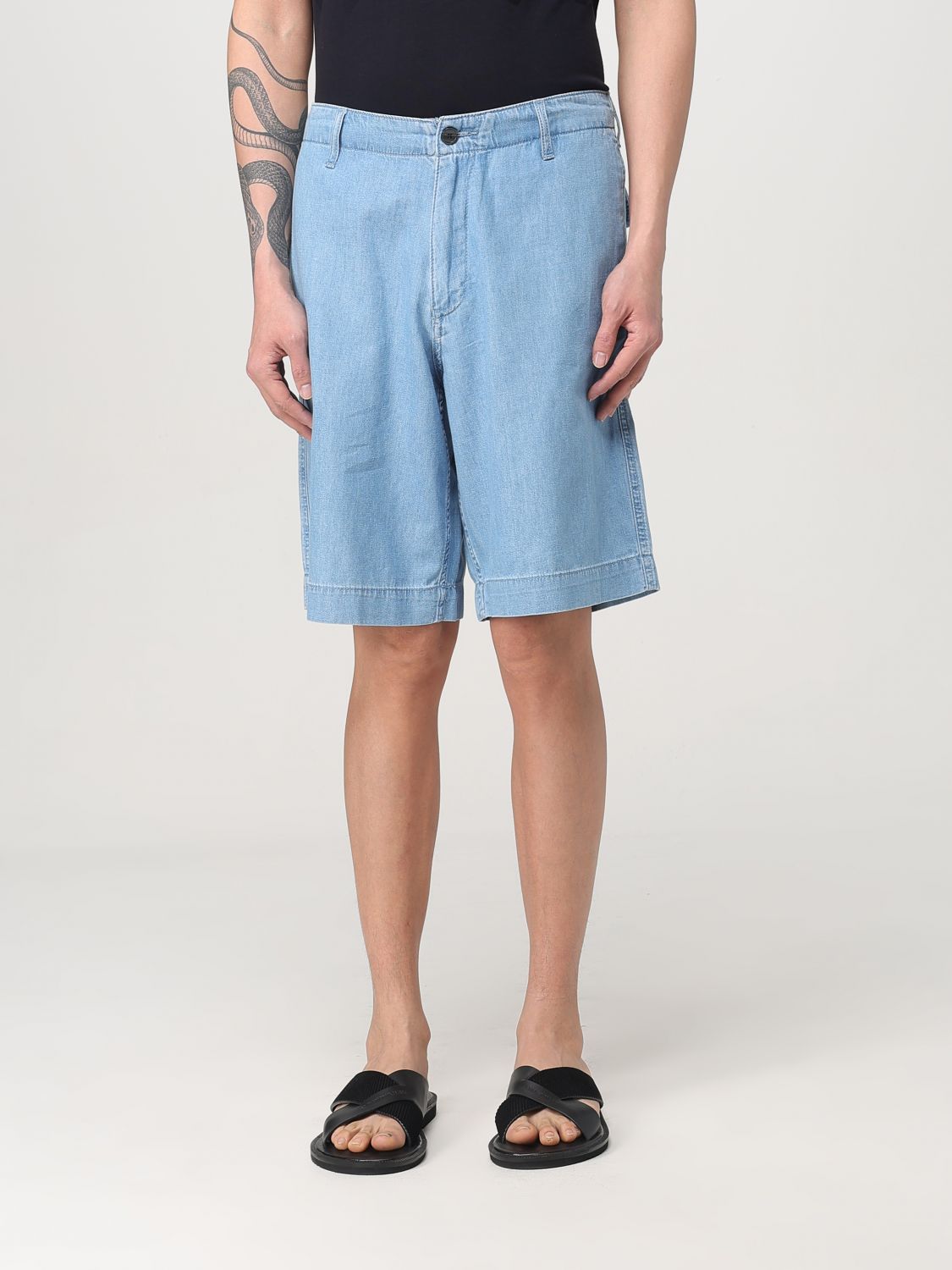 Mens 쇼츠 Emporio Armani