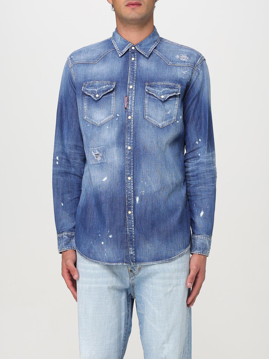 Mens 셔츠 Dsquared2