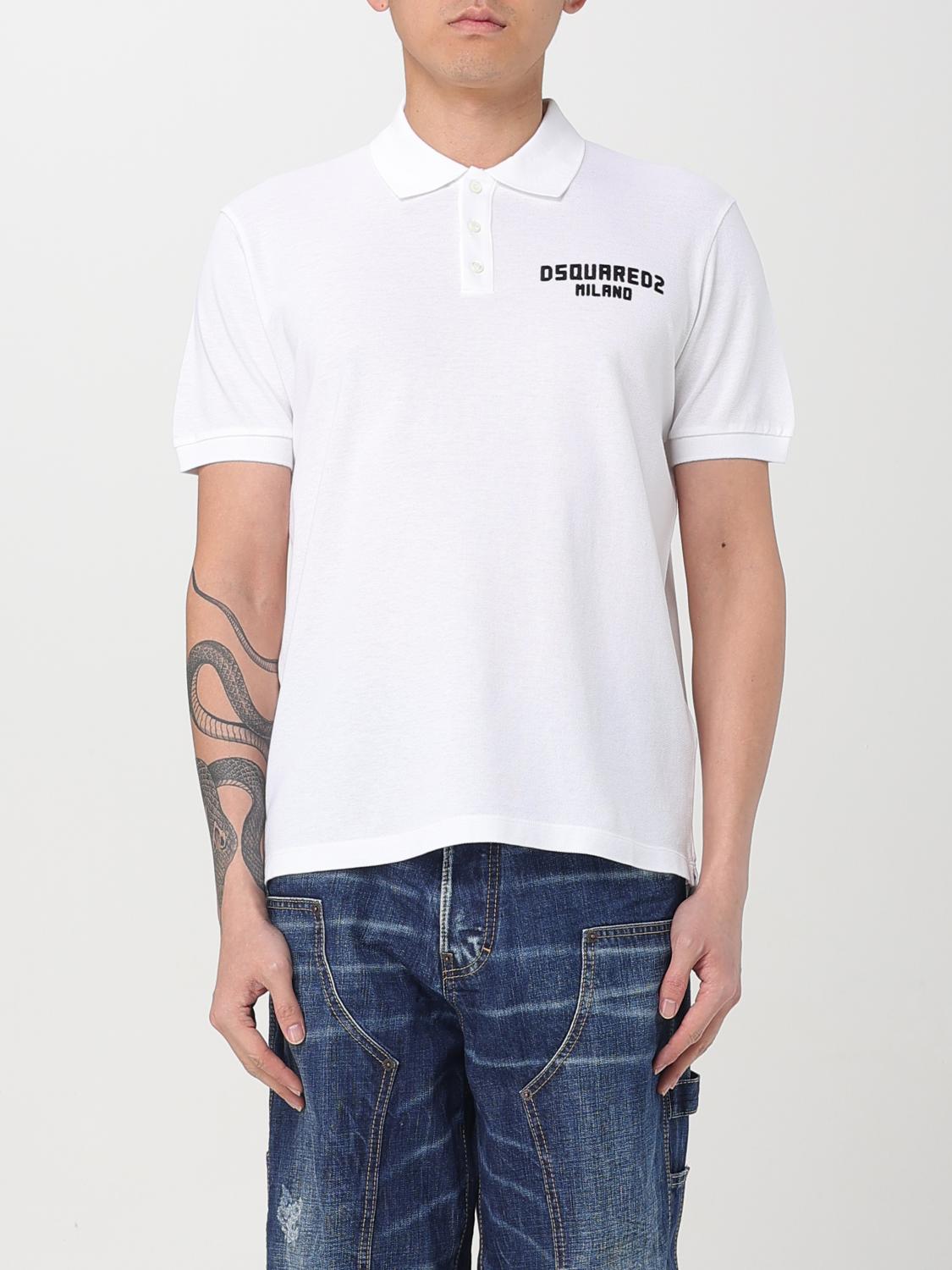 Mens 폴로 셔츠 Dsquared2