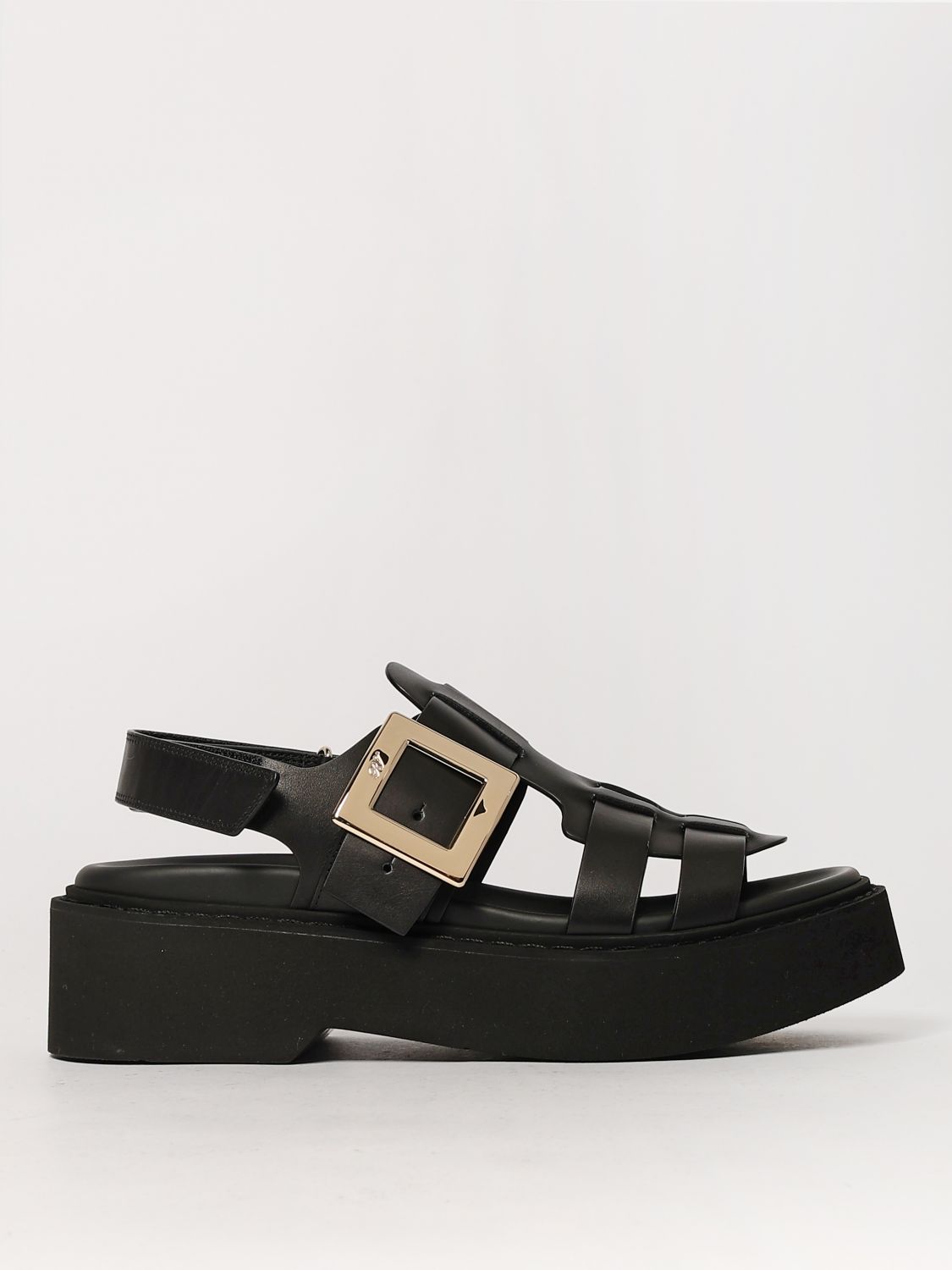 Womans 플랫 샌들 Roger Vivier