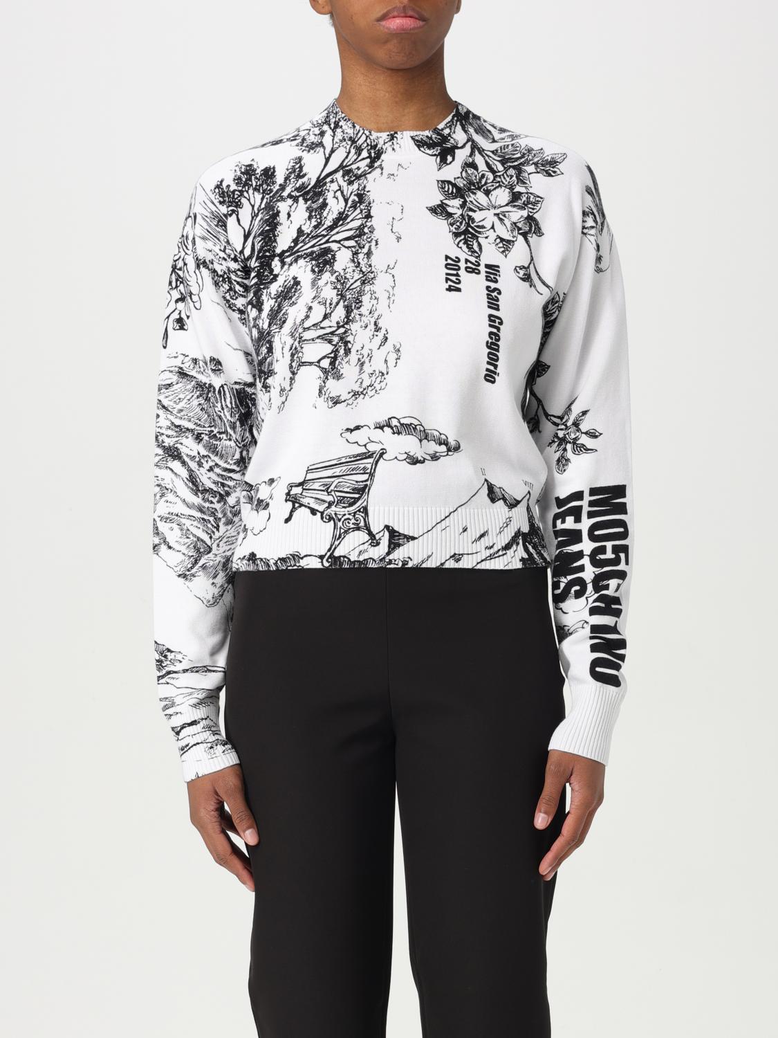 Womans 스웨터 Moschino 진