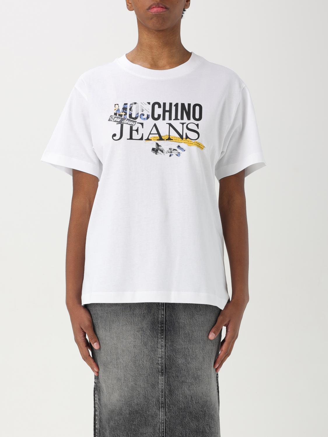 Womans 티셔츠 Moschino 진