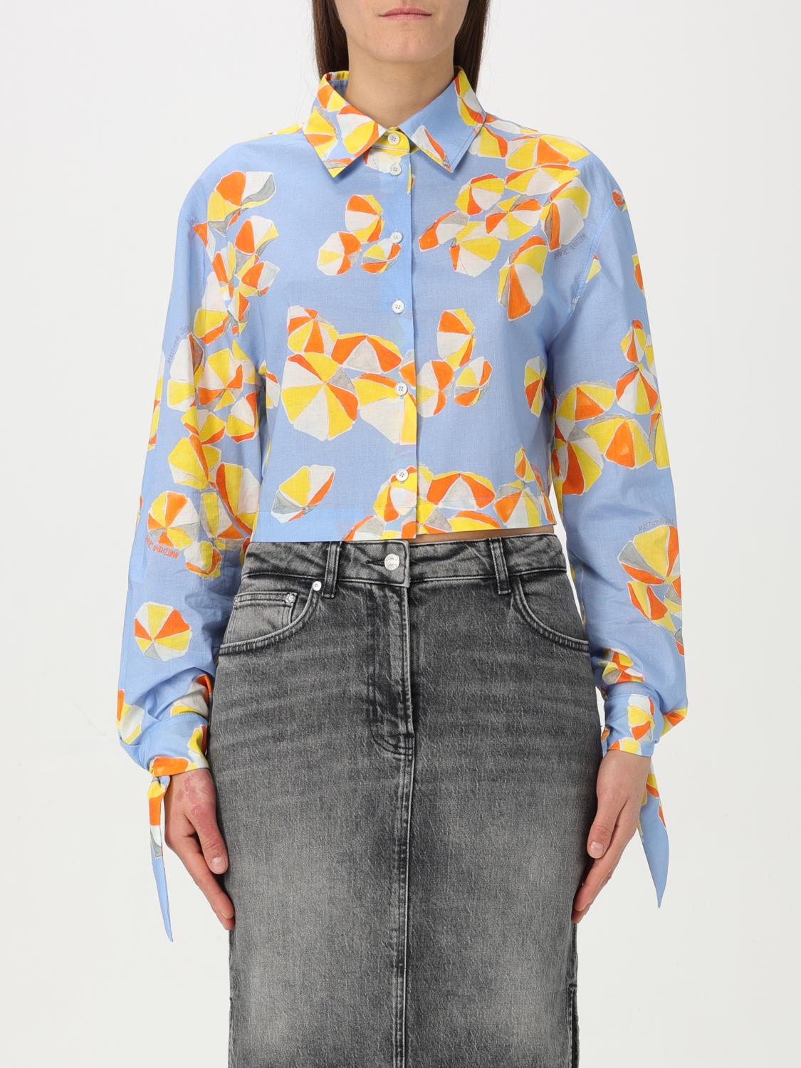 Womans 셔츠 Moschino 진