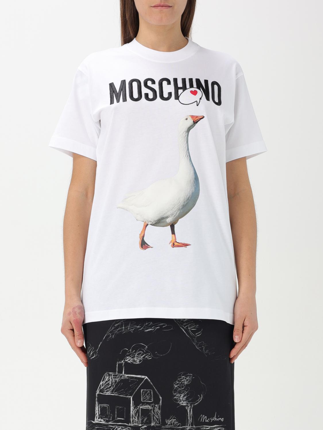 Womans 티셔츠 Moschino 꾸뛰르