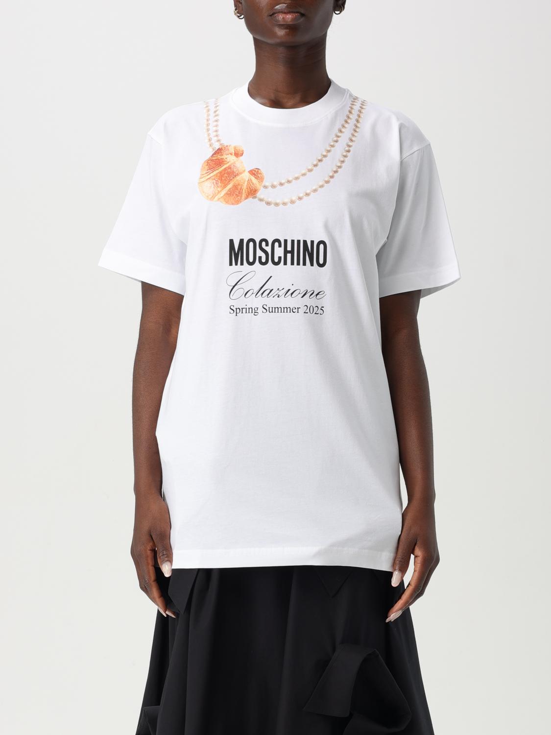 Womans 티셔츠 Moschino 꾸뛰르