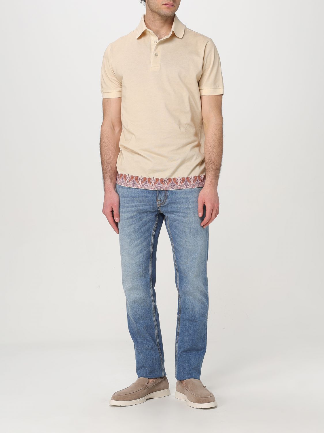 Mens 폴로 셔츠 Etro