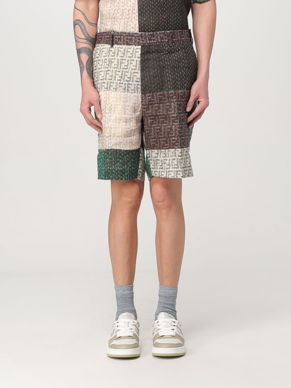 Mens 쇼츠 Fendi