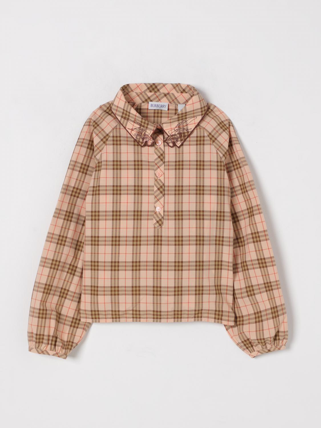 Little Girls 셔츠 Burberry