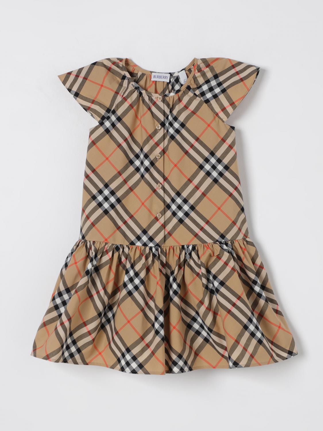 Little Girls 드레스 Burberry