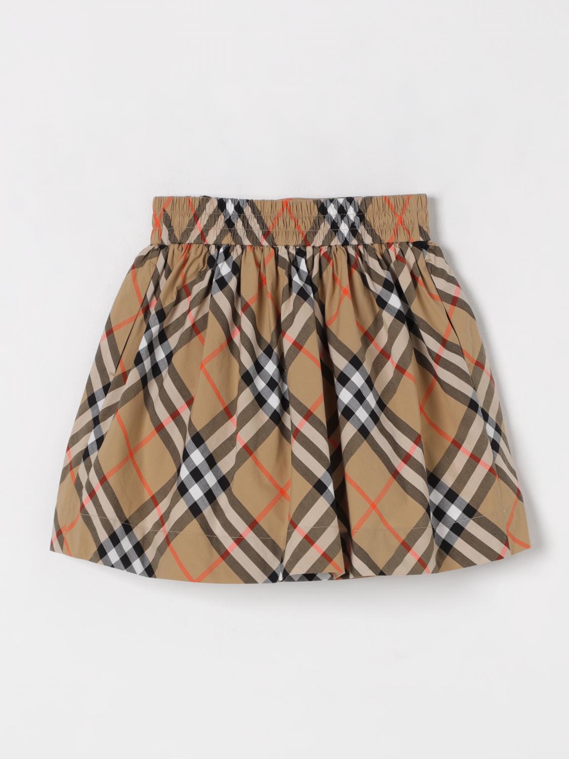 Little Girls 스커트 Burberry