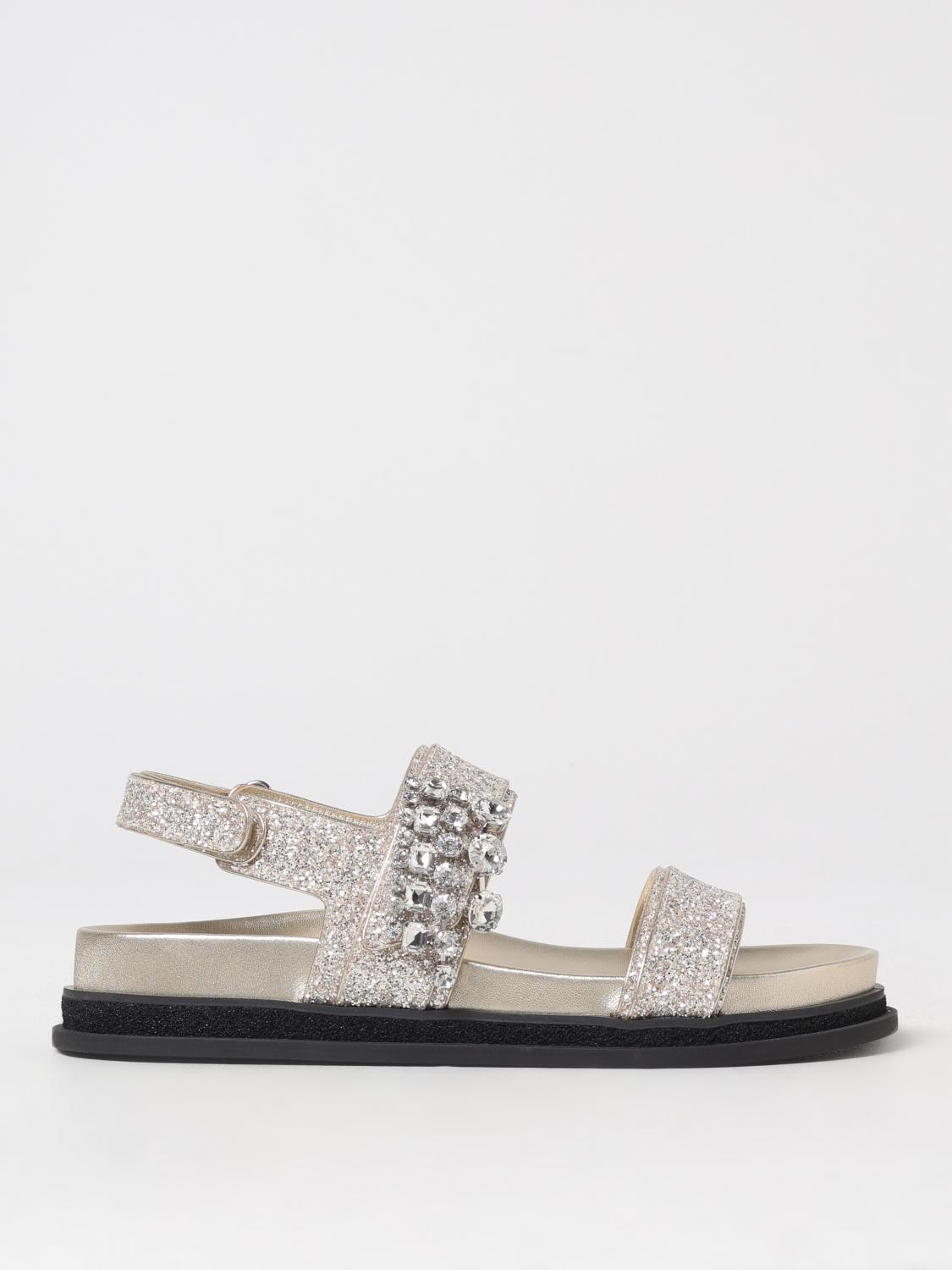 Womans 플랫 샌들 Jimmy Choo